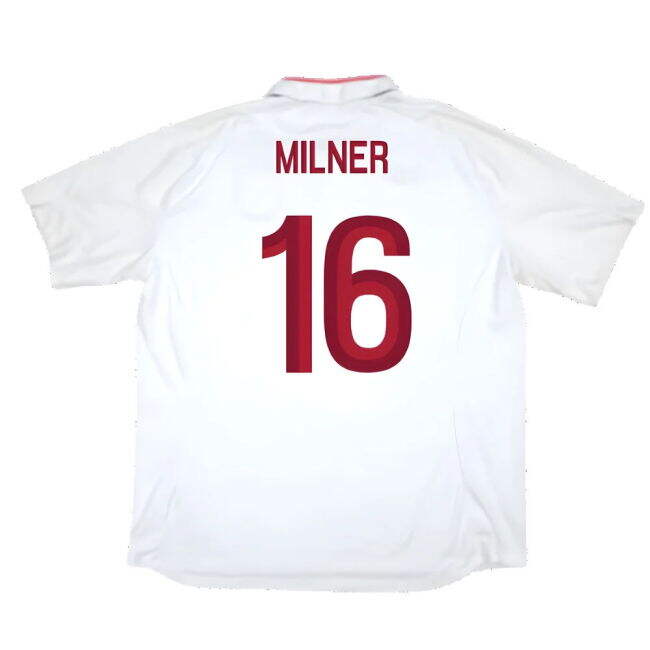 Exquisite England 2012-13 Home Shirt (Good) (Milner 16) Playful