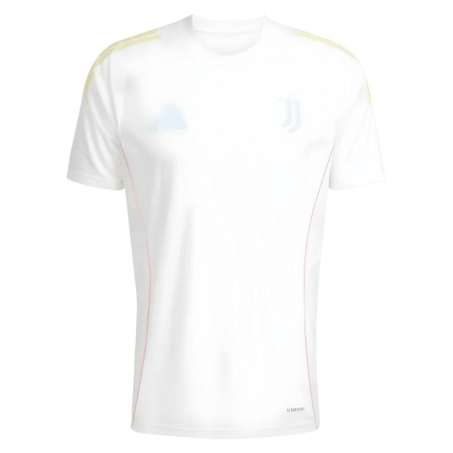 2025-2026 Juventus Training Tee (White) (Vlahovic 9)