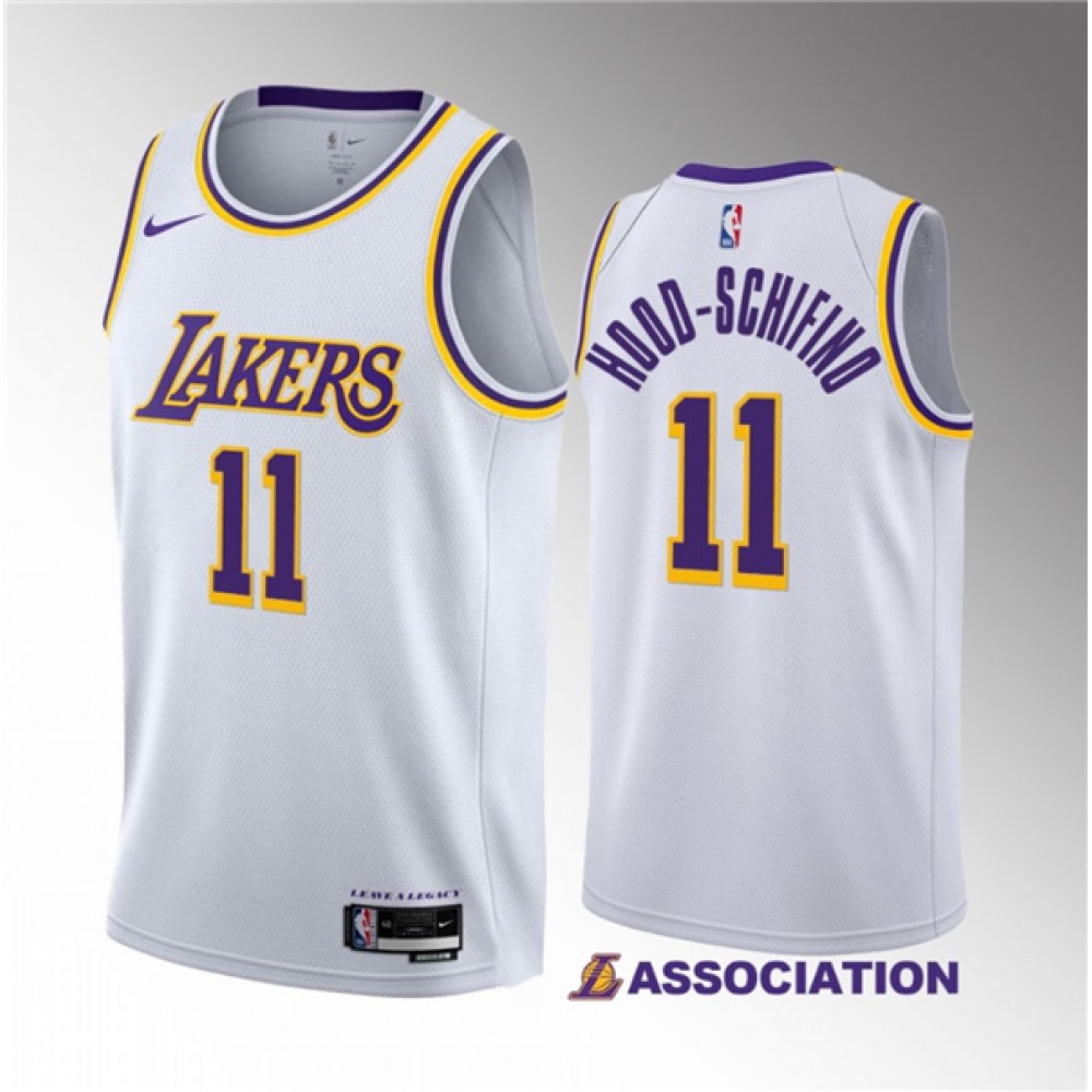 Professional Grade Men's LA Lakers #11 Jalen White Basketball Jersey