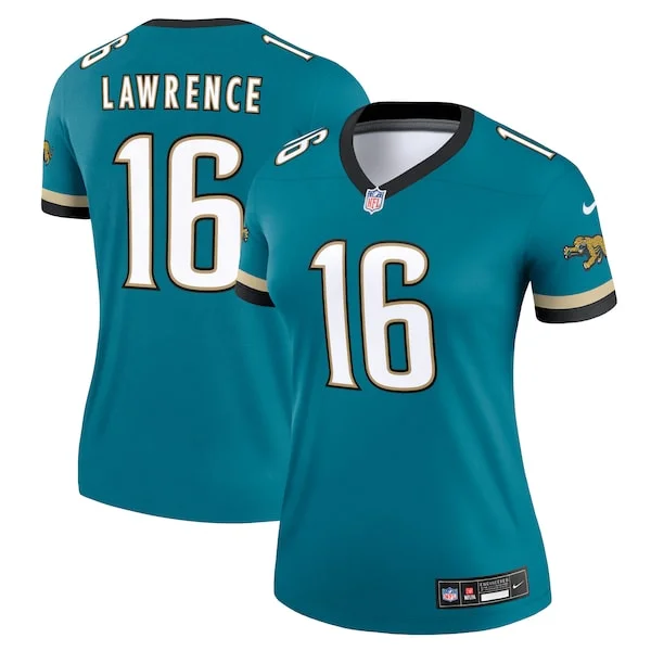 None Trevor Lawrence  Jersey - Teal | NFL Player Jersey | NFL Football
