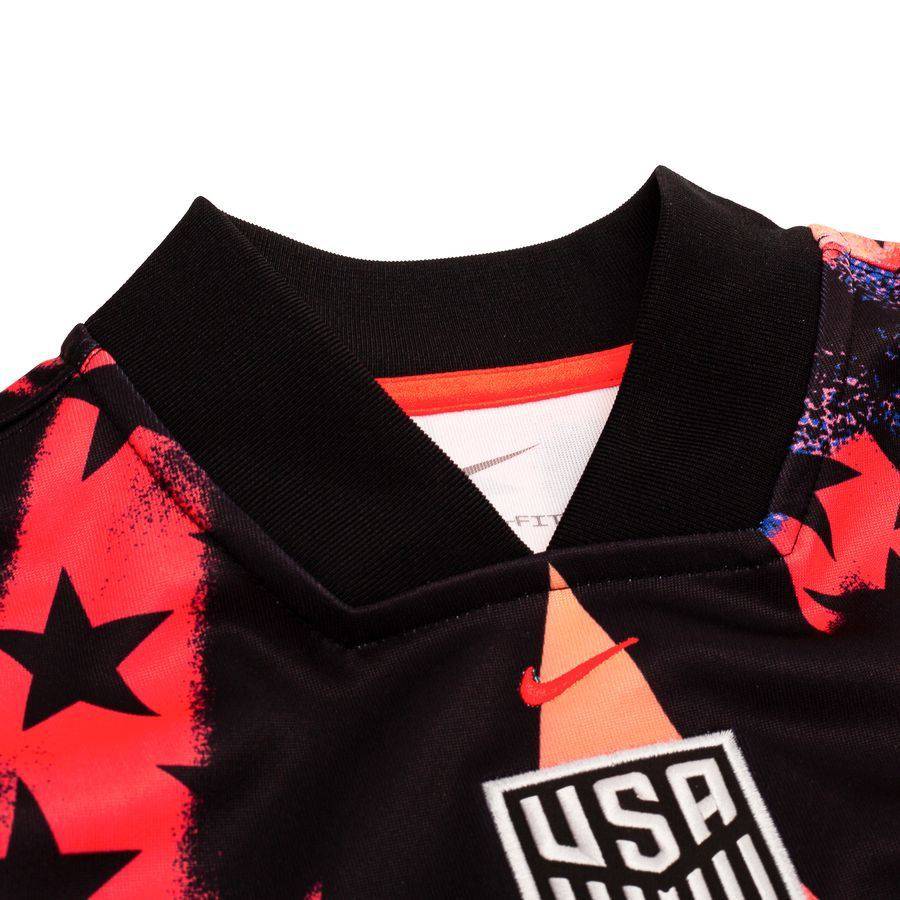[KK] USA Hollywood Goalkeepers Bright Crimson/Black Goalkeeper Kids Apparel