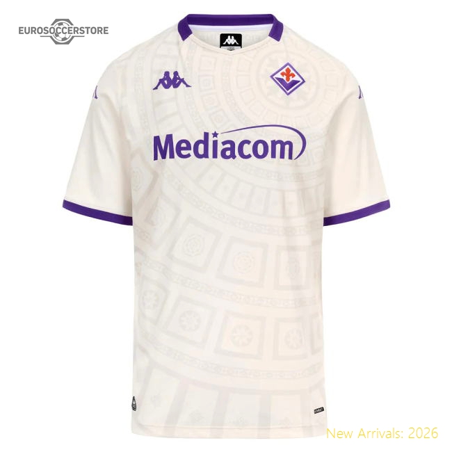 2025-2026 Fiorentina Away Pro-level Jersey Adidas Climacool