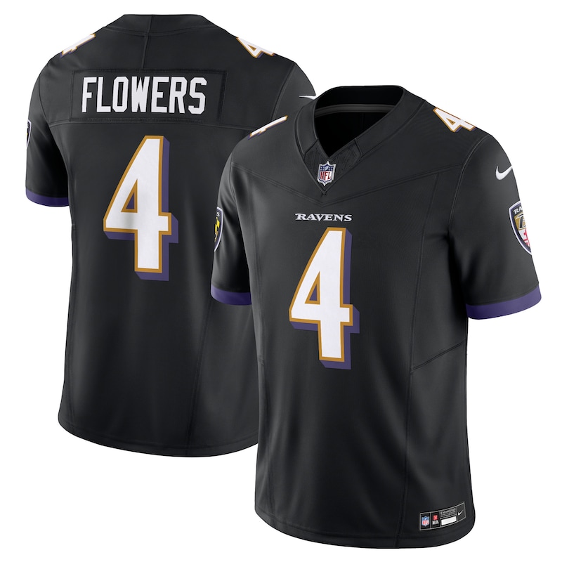 None Zay Flowers Baltimore Ravens Fan Favorite Team Limited Edition