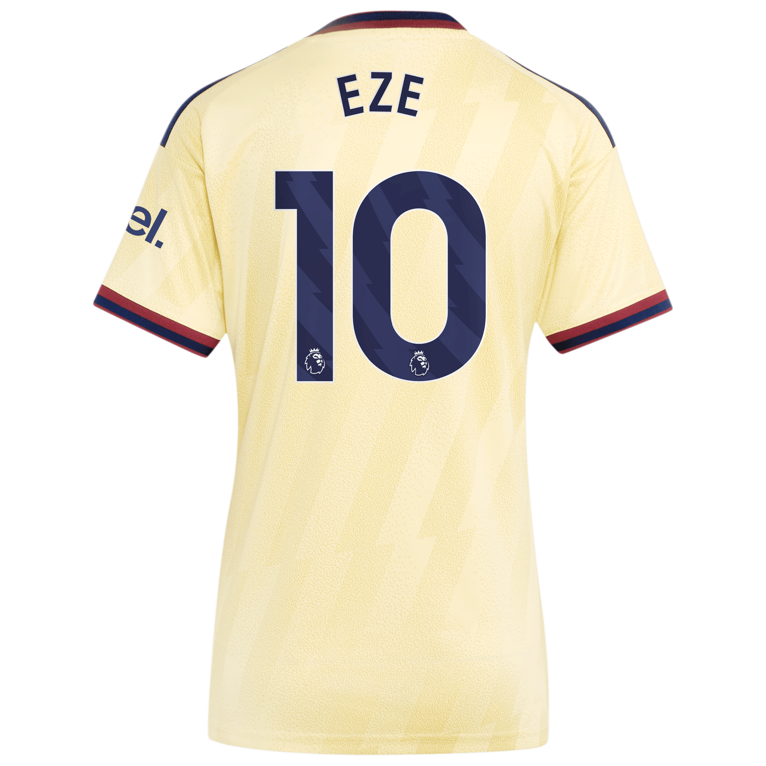 [SJH] Eberechi Eze Arsenal Women's 2026/27 Third Replica Jersey - Yellow