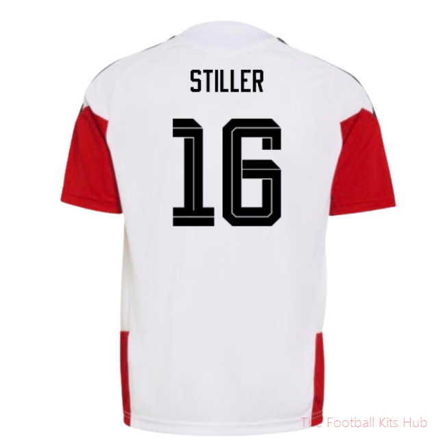 2026-2027 Germany Training Jersey (White) - Kids (Stiller 16)