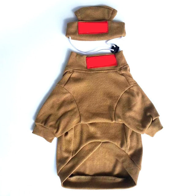 French Bulldog French Bulldog Undershirt Elastic Hoodie With Hat Durable Dog Item