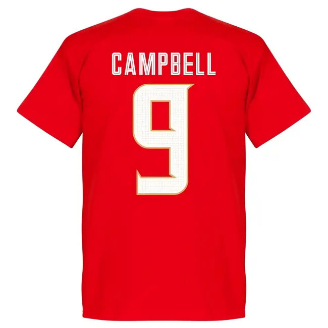 Costa Rica Campbell 9 Team T-Shirt - Red
