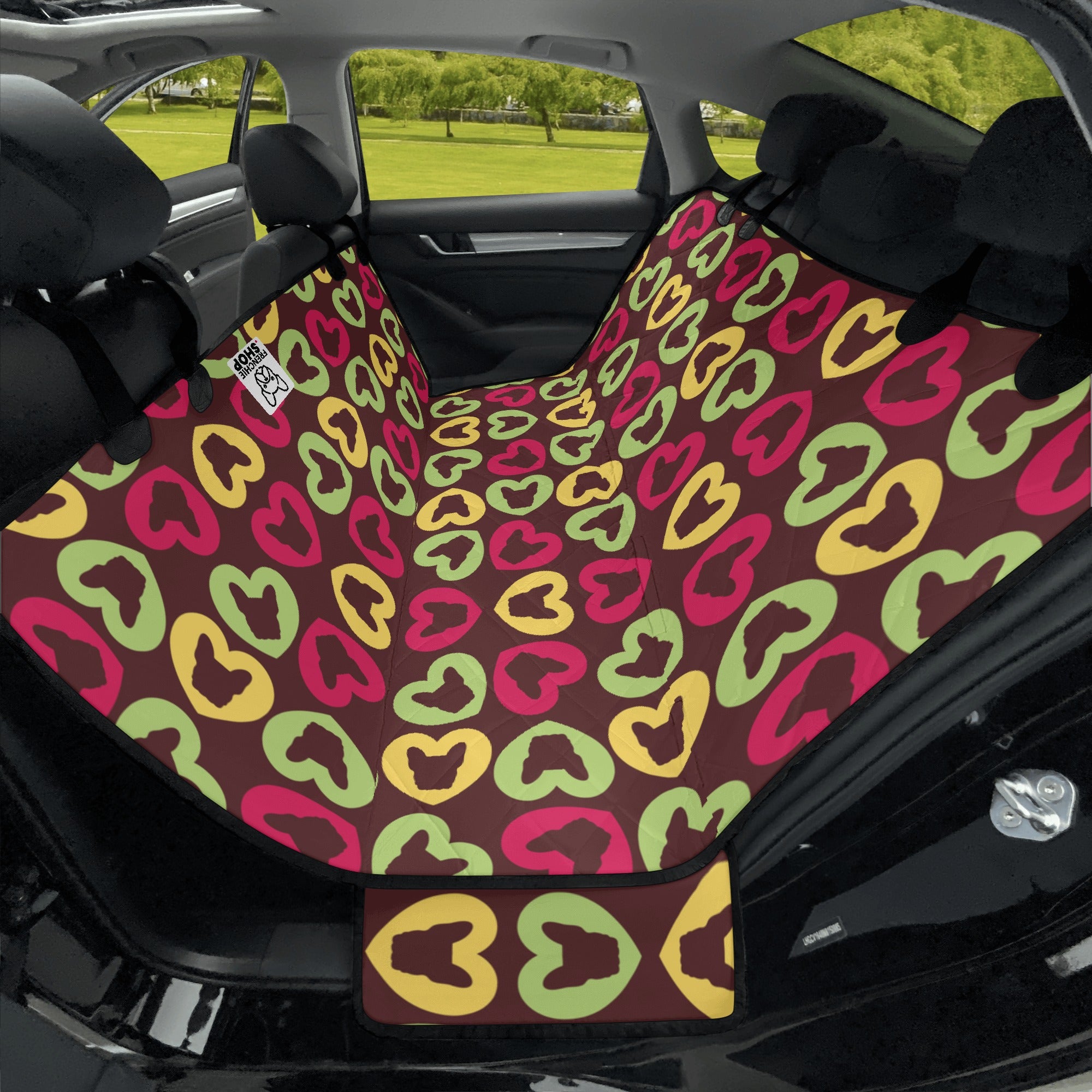 Squishy - Car Pet Seat Covers for french bulldog