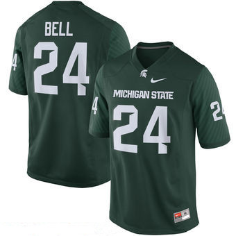 Men's None Green 2016 game jersey None #24 team authorized Jersey