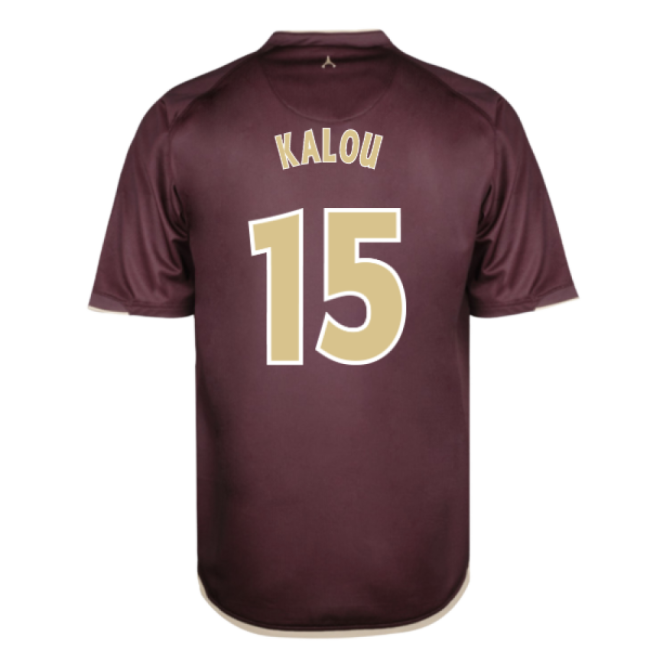 Trending Performance 2006-2007 Psg Away Retro Shirt (Kalou 15)