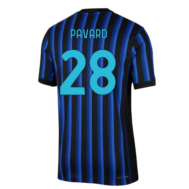 Inter Inter Milan Home Authentic Dri Fit Adv Shirt Pavard #28 Top ...