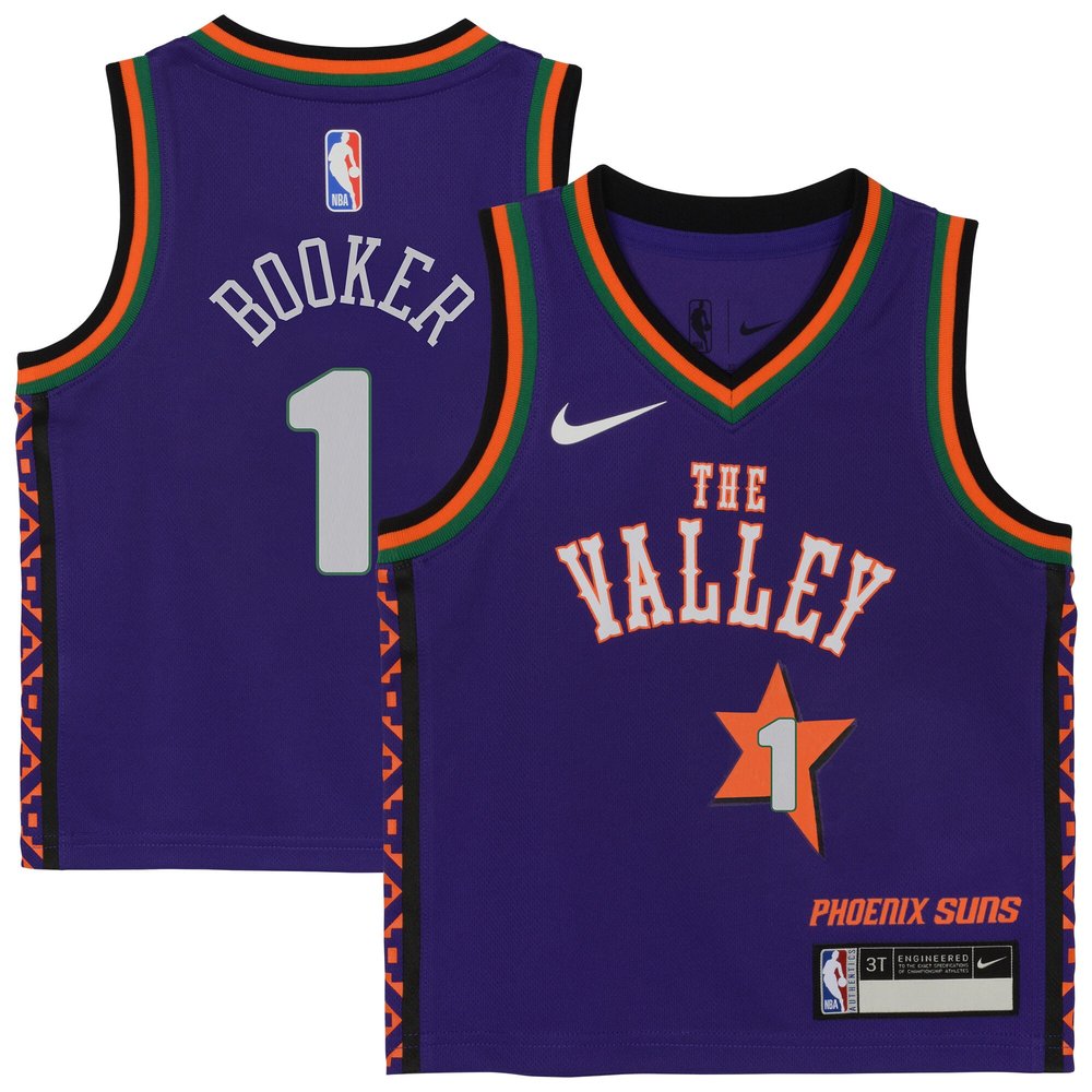 Pro Grade Phoenix Suns Devin Booker Purple Jersey - City Edition