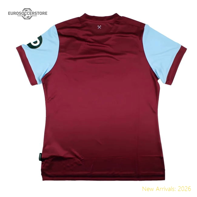 2023-2024 West Ham United Home Shirt (womens) - Authentic Design