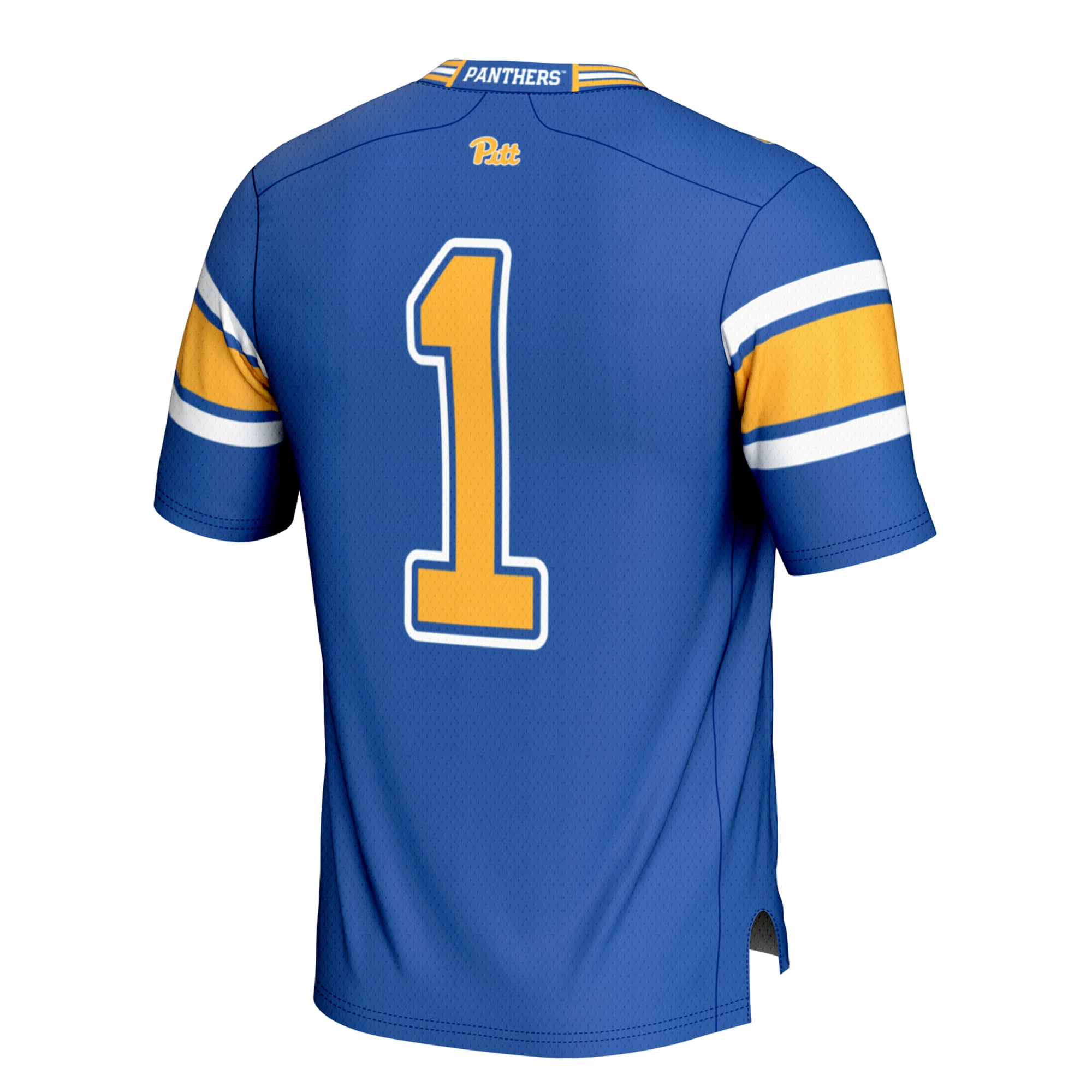 Youth #1 Royal Pitt Panthers Football Jersey