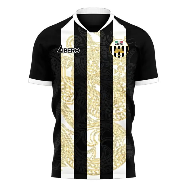 2025-2026 Ascoli Home Kit (Womens) (Libero) Reinforced Seams