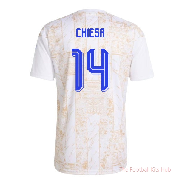 Soccer Italy 2026-2027 Home Pre-Match Shirt (Chiesa 14)