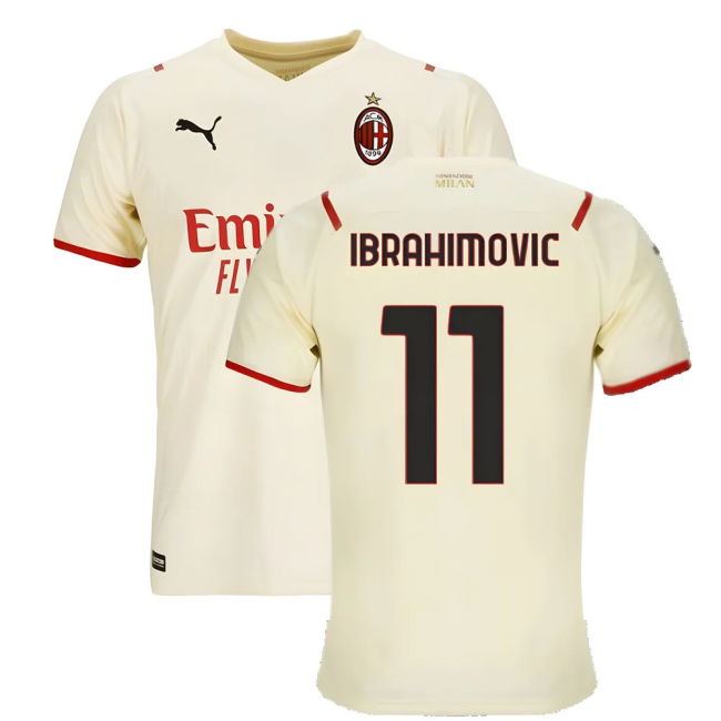 2021-2022 AC Milan Away Shirt (Kids) (IBRAHIMOVIC 11)
