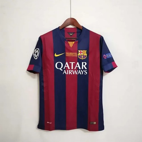 2014-2015 Barcelona Local - Moisture Wicking - International Soccer