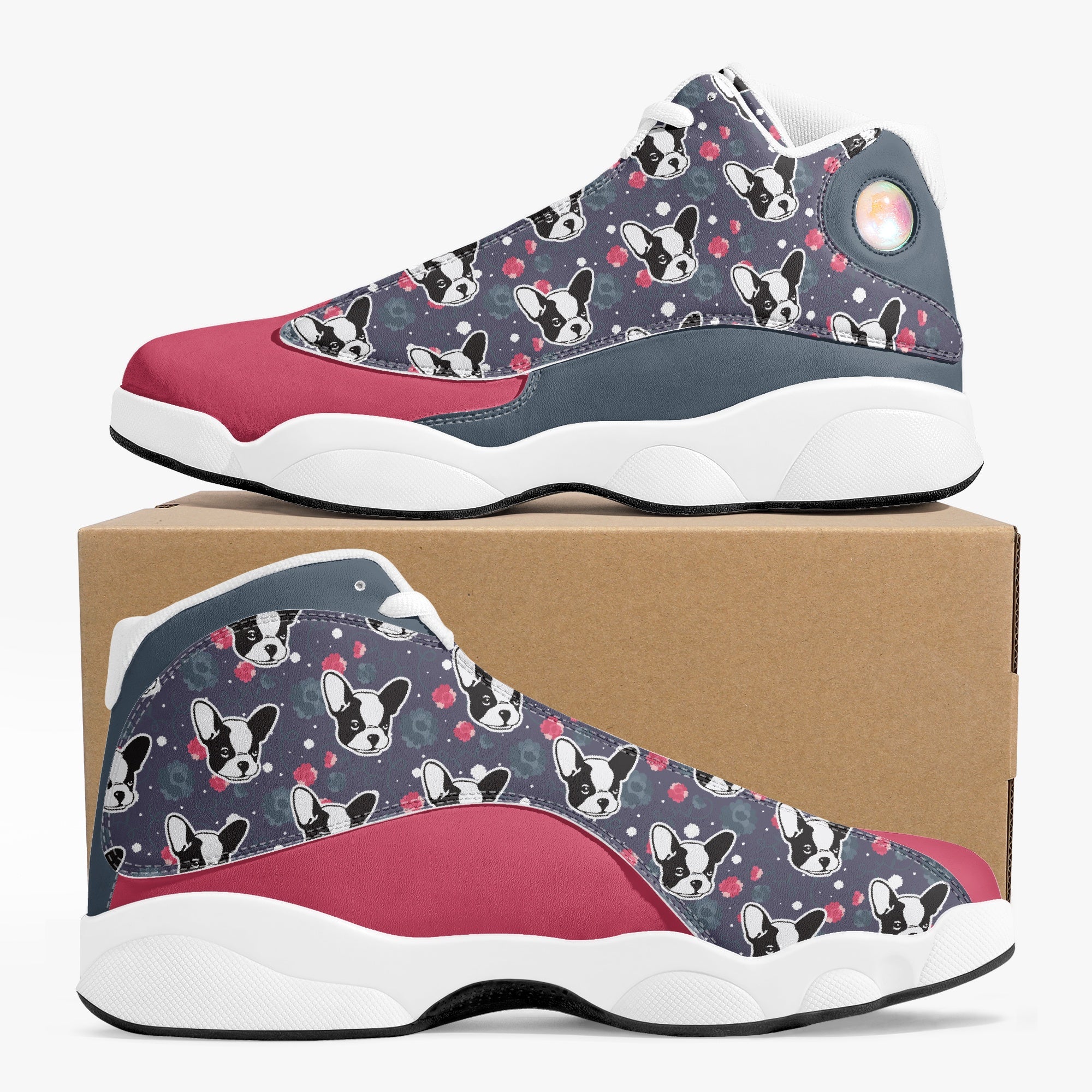 Chase - Premium Basketball Sneakers For Frenchie Fans | Durable Build