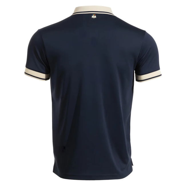 2025-2026 Romania Presentation Polo Shirt (Navy) Oranje