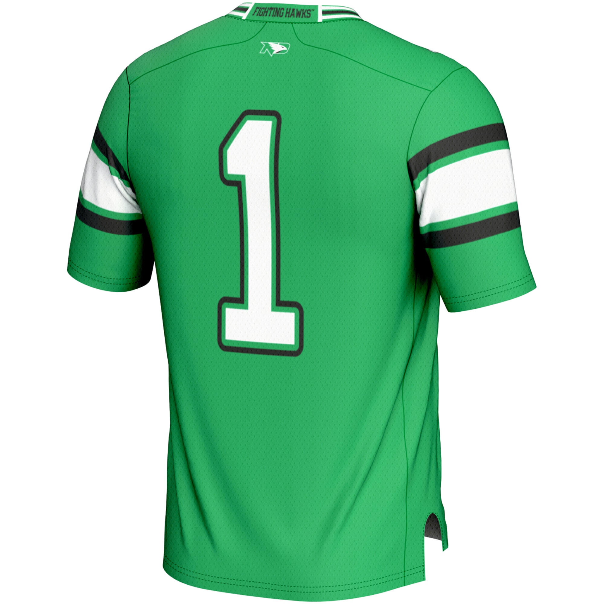 #1 North Dakota GameDay Greats Youth Endzone Football Jersey - Kelly Green