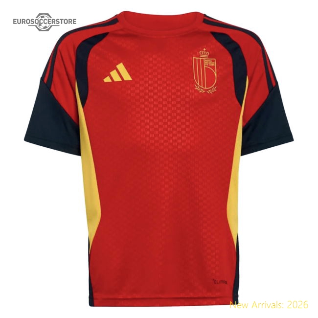 Belgium Training 2026-2027 Fan Style Jersey For Match Days