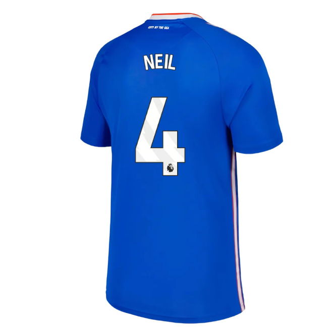 2025-2026 Sunderland Away Stylish Player Issue Professional Neil #384