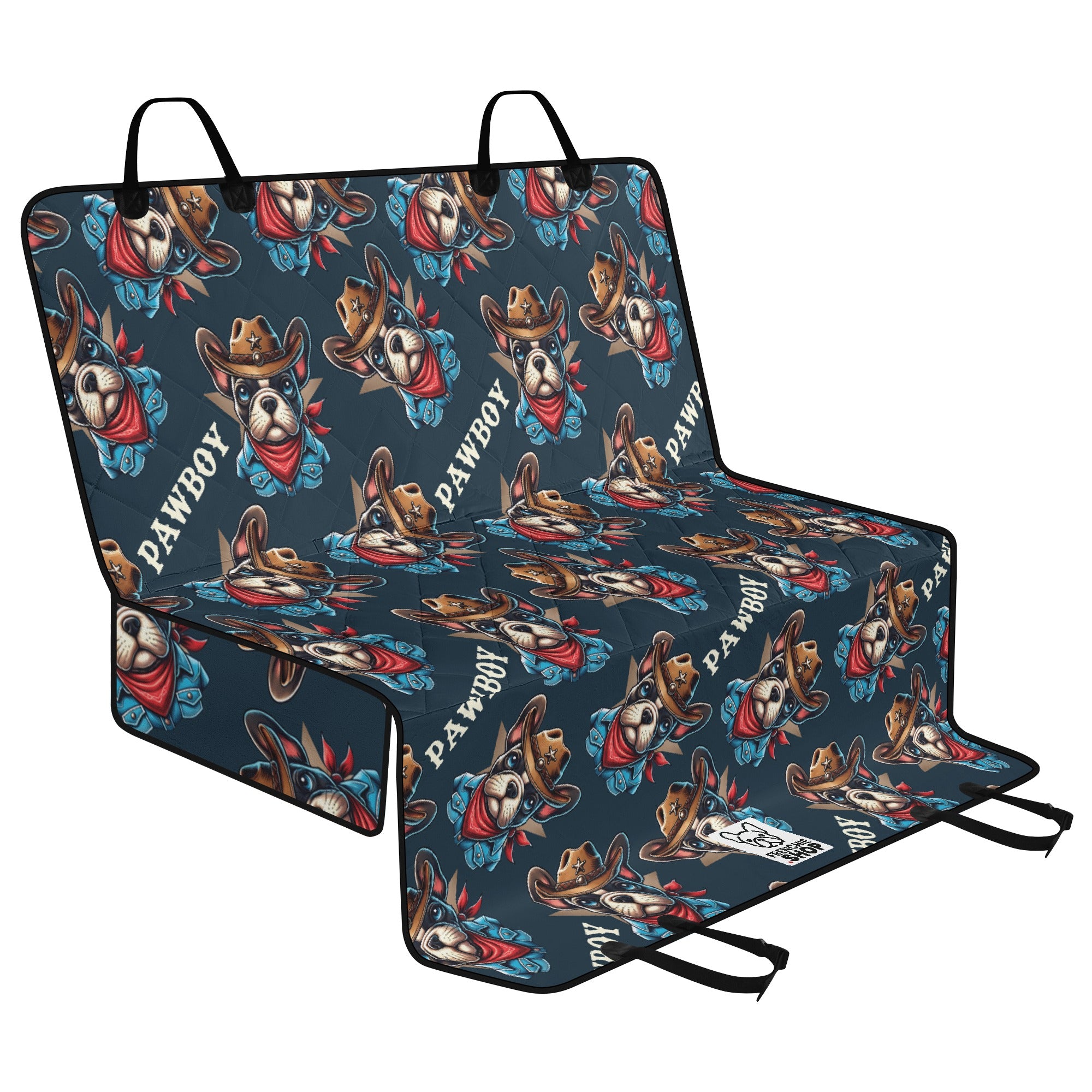 Pawboy - Safe Car Pet Seat Covers For French Bulldog Winter Wear