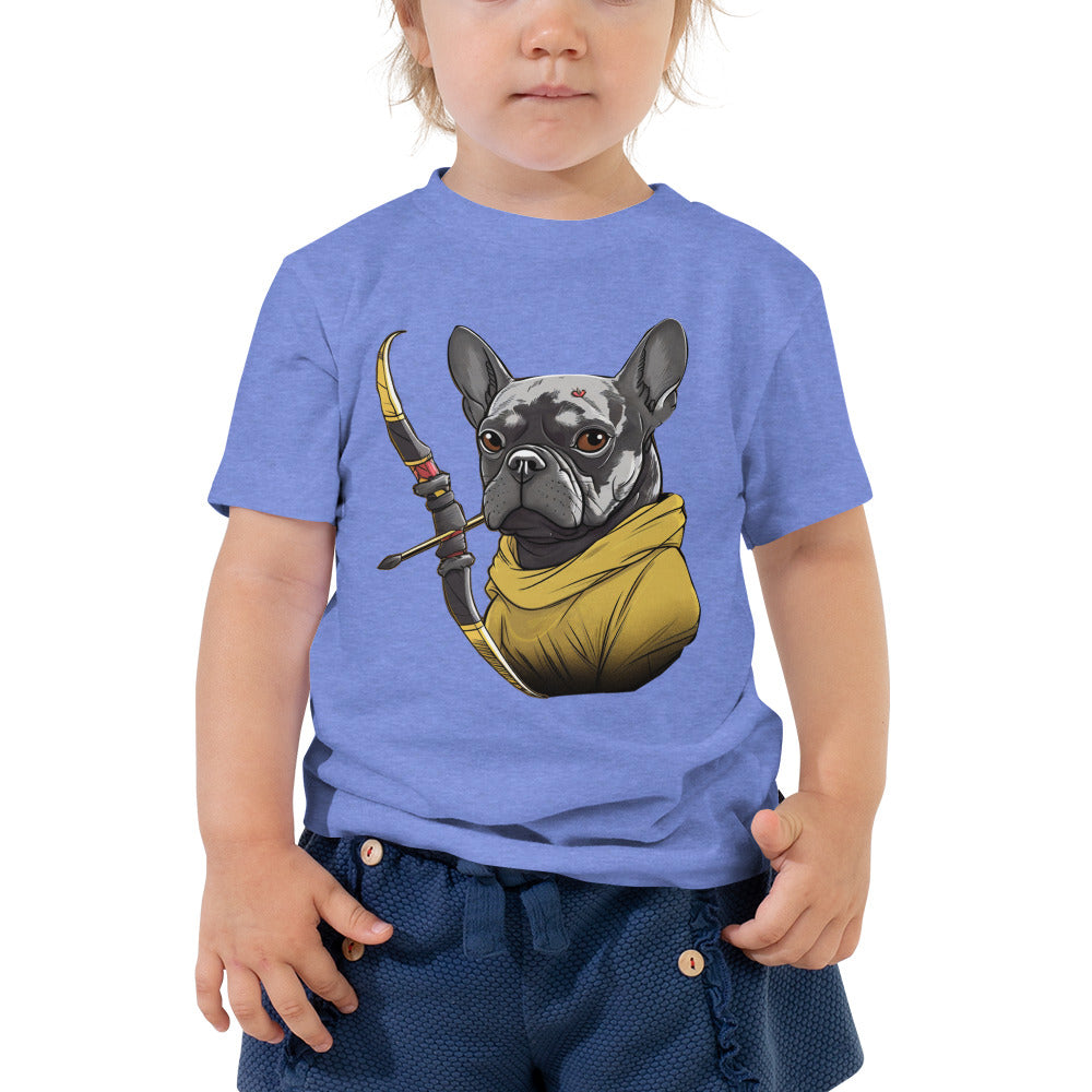 French Bulldog Kid's Frenchie T Shirt Sharpshooter Canine Apparel Durable Dog Item