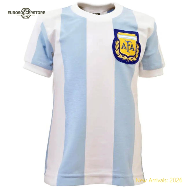 Argentina 1986 World Cup No.10 Kids Shirt