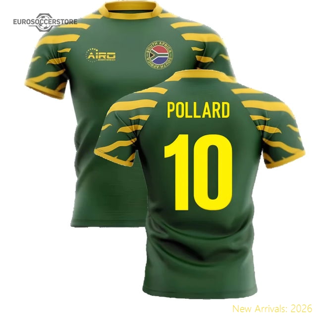First-class 2025-2026 South Africa Springboks Home Concept Rugby Sh