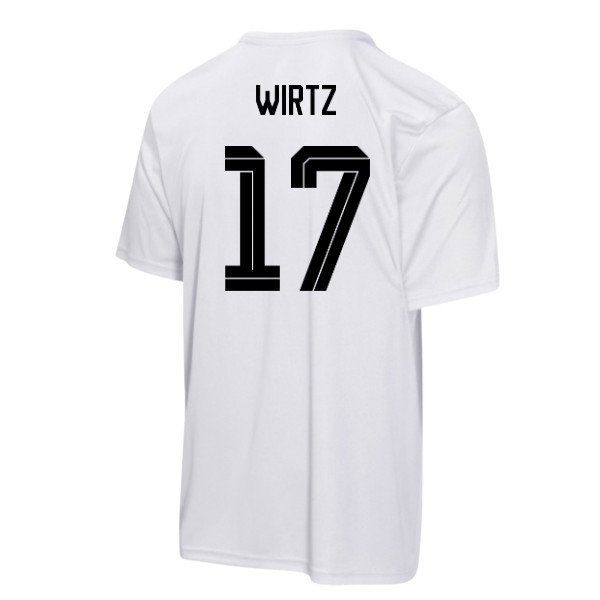 Germany 2026 T-Shirt Wirtz #17 Youth Football Kit - Match Jersey