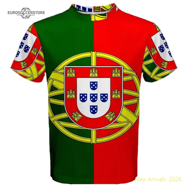 Portugal 2018 Home Jersey Shirt Football Fan Apparel Game Day Apparel