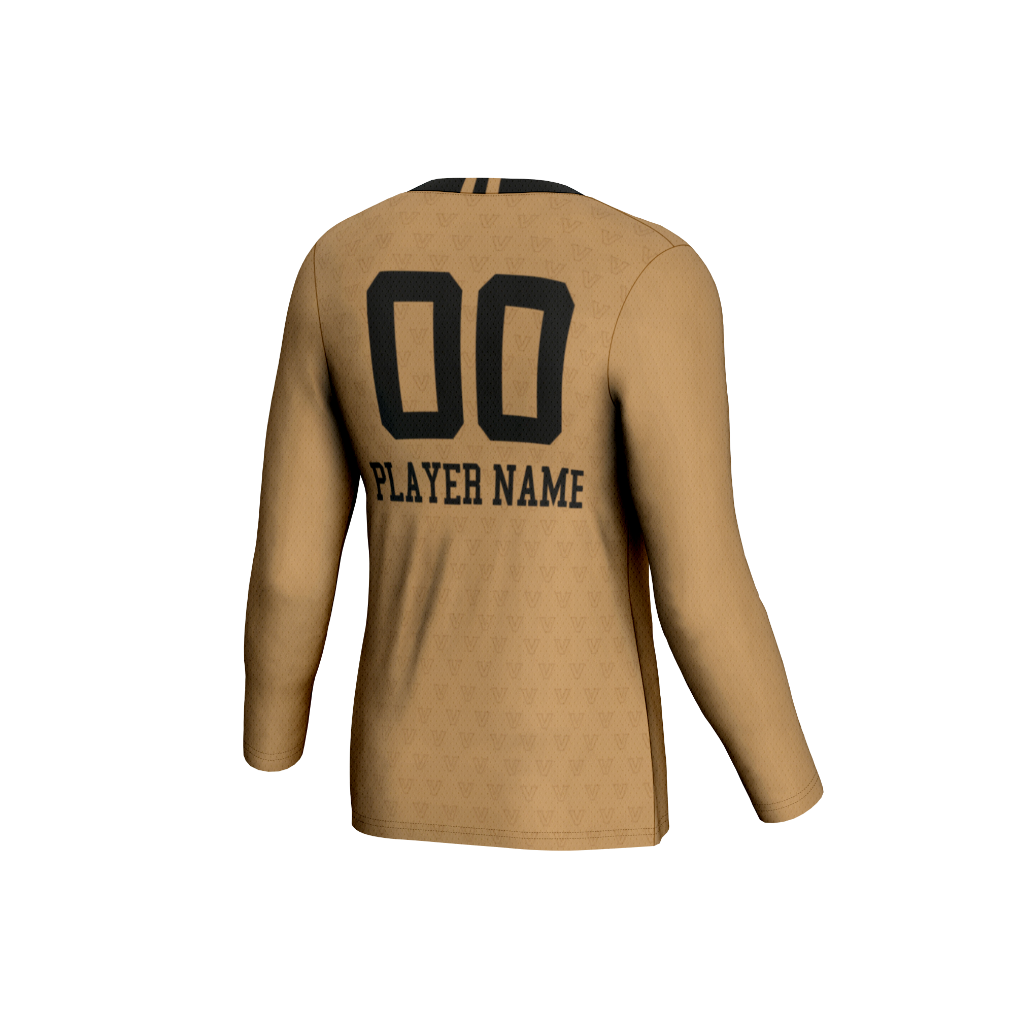[NJP] Vanderbilt Commodores GameDay Greats Youth NIL Women's Volleyball Lightweight Fashion Jersey - Gold