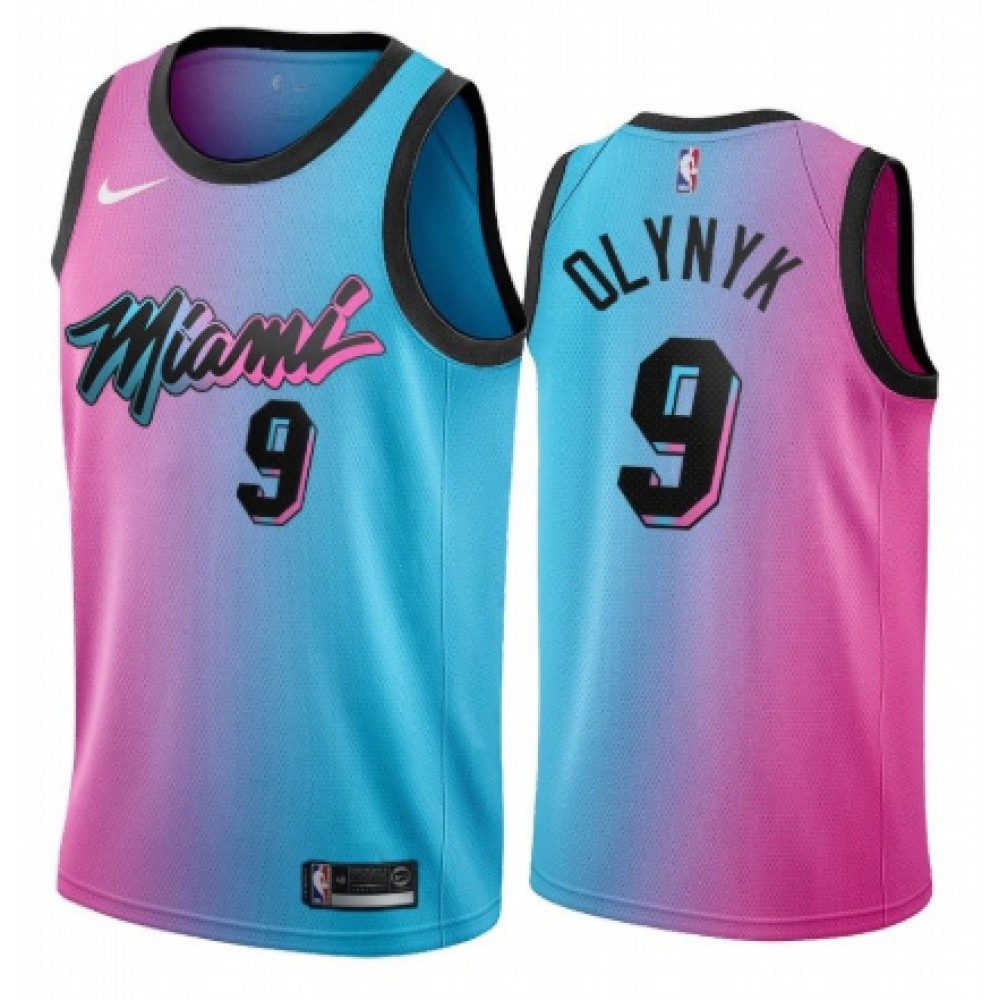 Game Day Exclusive Men's Heat #9 Kelly Blue Basketball Jersey