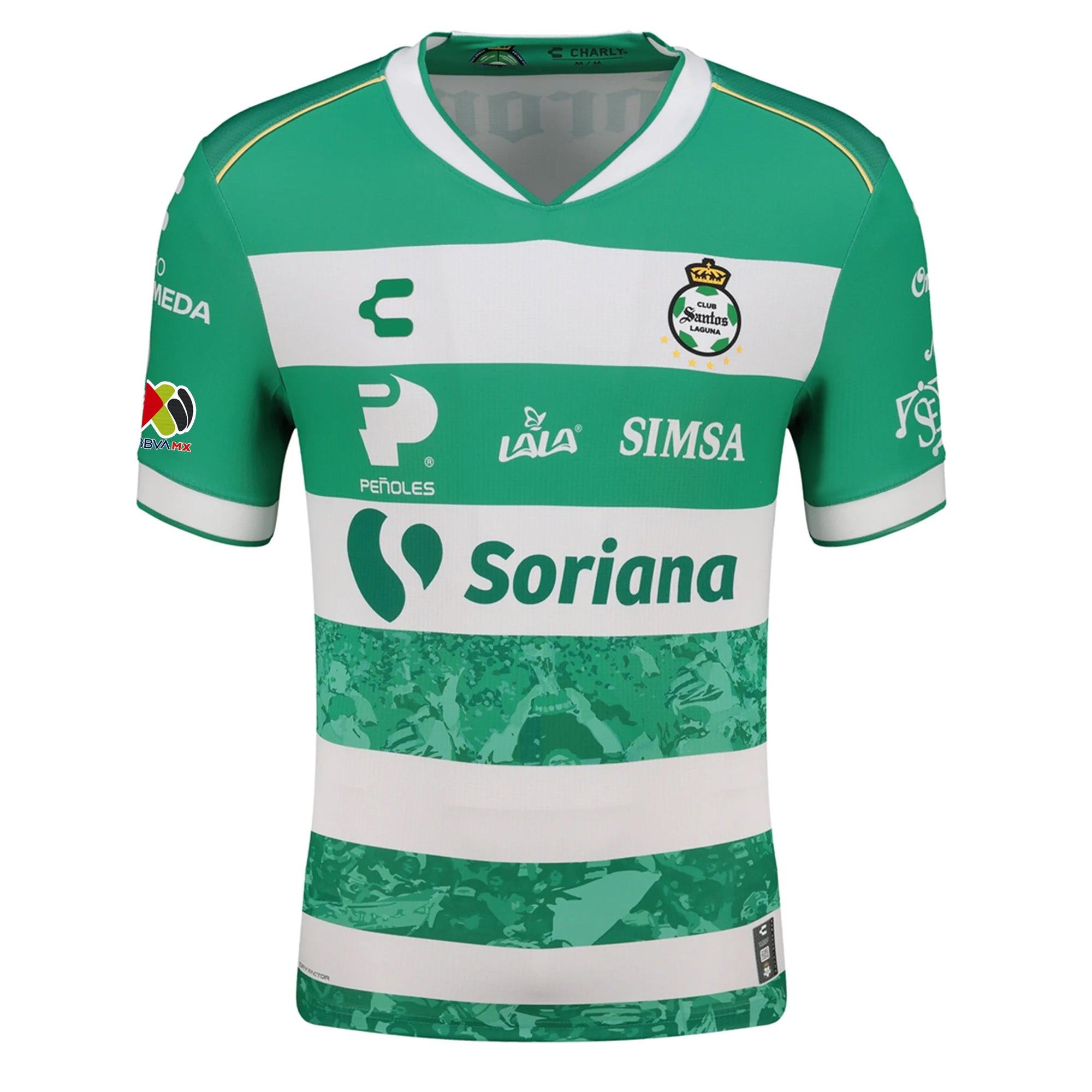 Santos Laguna Laguna 2025-2026 UCL Home Jersey – Authentic Shirt