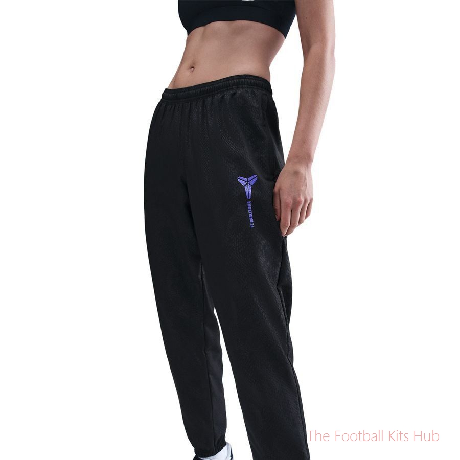 Barcelona Track Pants GX Away - Black/Persian Violet Women