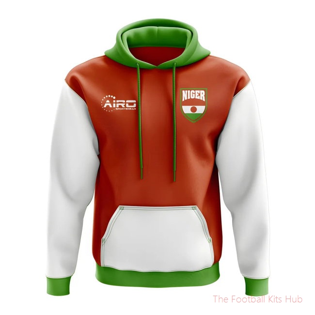 Niger Concept Country Football Hoody (Orange)