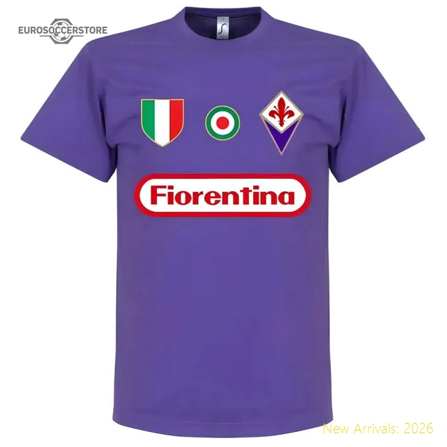 La Viola Batistuta 9 Team Casual Tee - Purple - Supporter Edition
