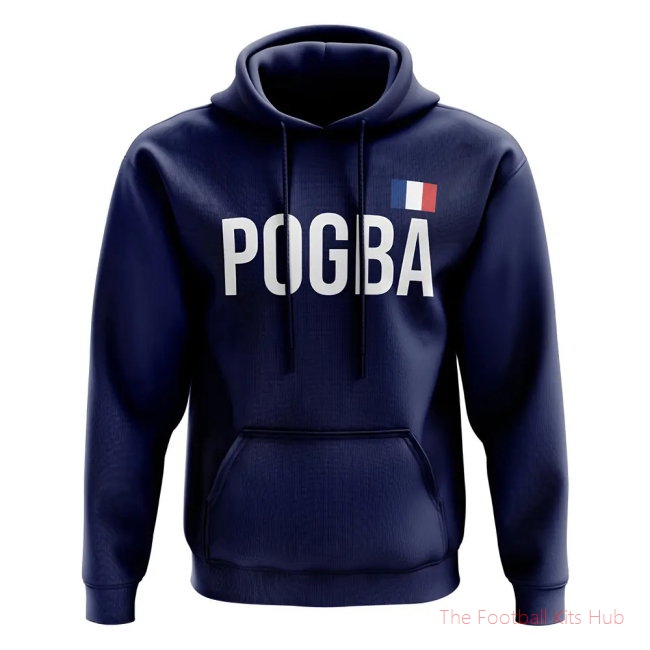 Paul Pogba France Name Hoody (Navy)