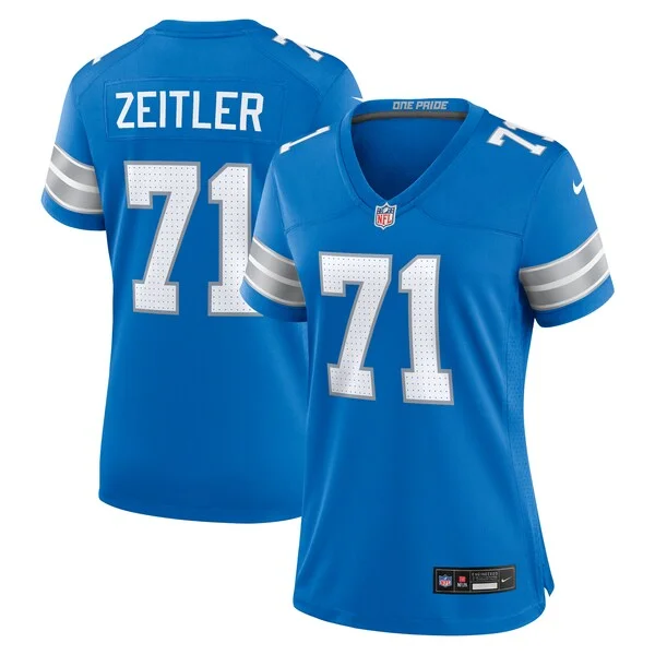 None Kevin Zeitler Game Jersey - Blue | NFL Player Jersey | NFL Footba