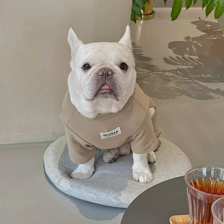 Durable Velvihog Frenchie Hedgehog Costume Jumpsuit – Cartoon Warm Ve...