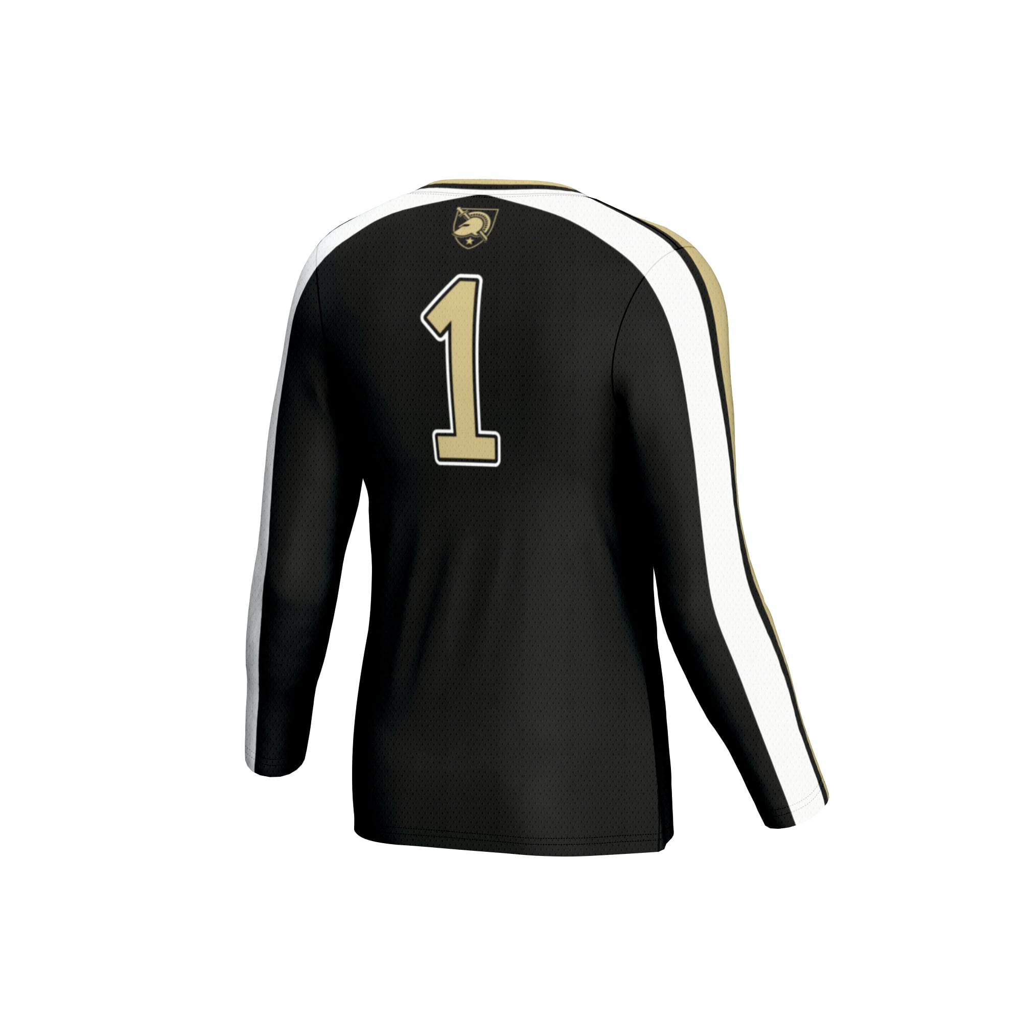 Army Black Knights GameDay Greats Youth #1 Lightweight Volleyball Fashion Jersey - Black