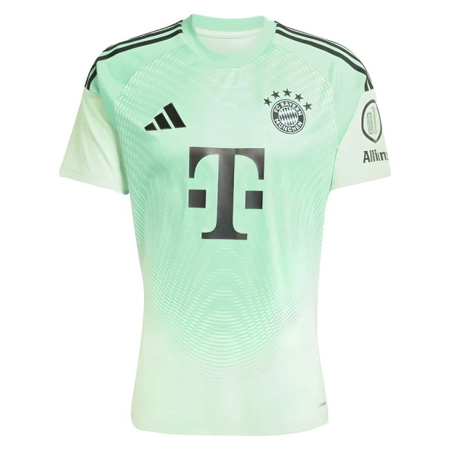 2025-2026 Bayern Home Shirt (Glory Mint) Quick Dry Quick Dry