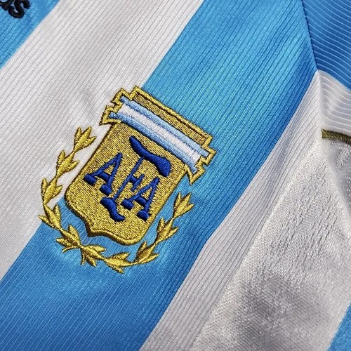 Authentic 1998 Argentina Camiseta World Cup World Cup With Special