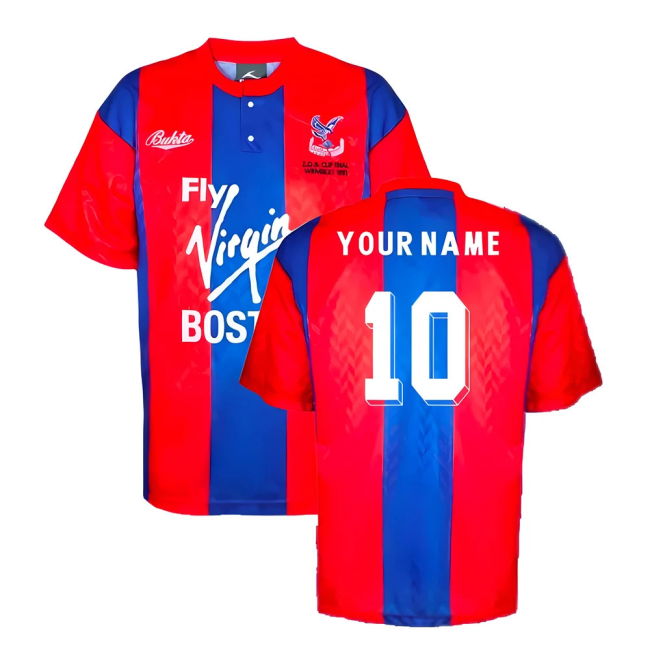 Official 2025-2026 Crystal Palace Shirt With Limited Edition Design -