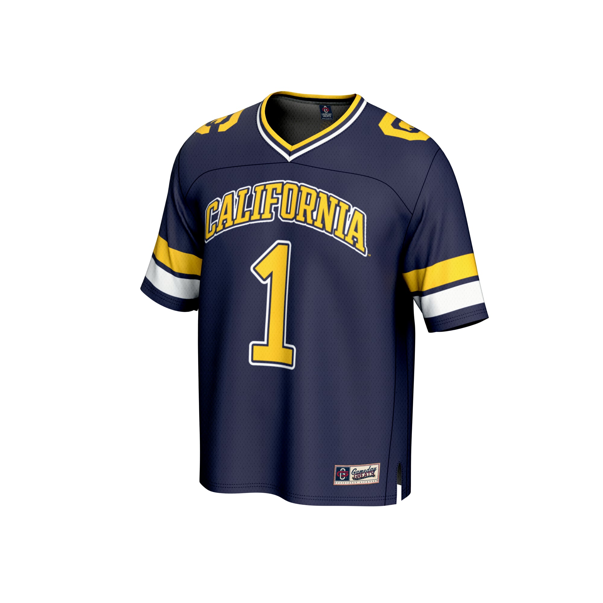 #1 Cal Bears GameDay Greats Youth Collegiate Football Fashion Jersey - Navy