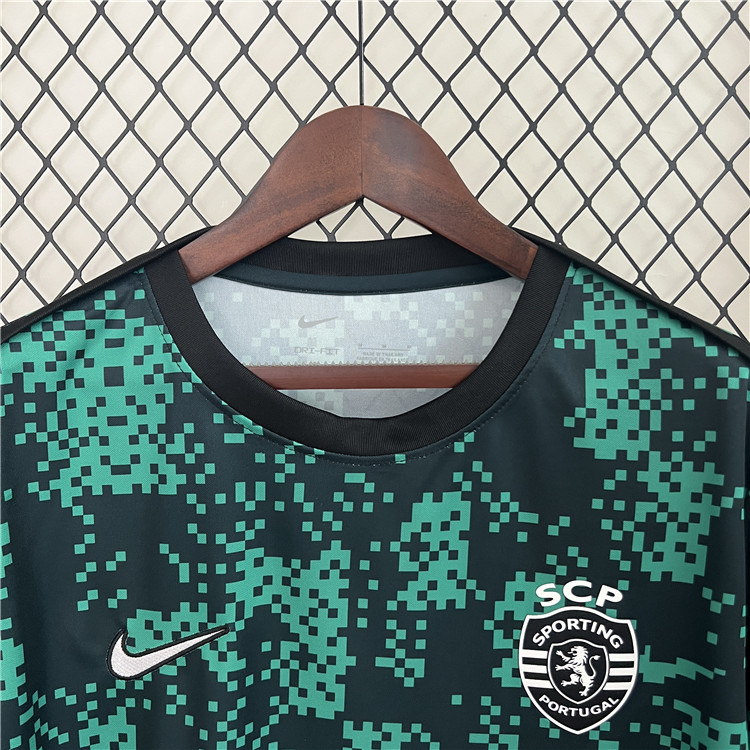 Sporting Lisbon 2425 Pre Match Shirt - Official Replica 26070