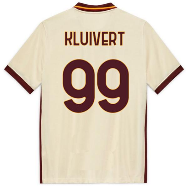 AS Roma 20-21 Away White 99 KLUIVERT Shirt - Official Replica 10175