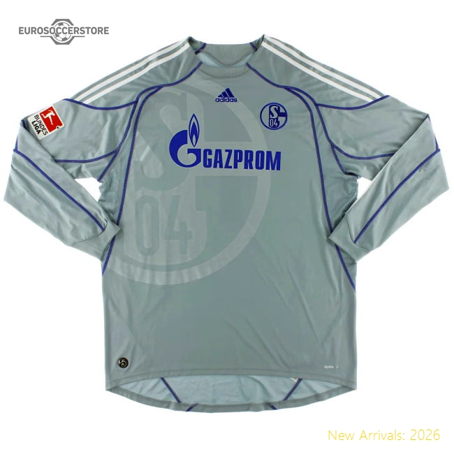 Schalke 2009-10 Long Sleeve Goalkeeper Home Shirt (2xl) (excellent)